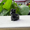 Natural Obsidian Sculpture Display Decorations PW-WGD66E0-04-1