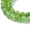 Dyed Natural Malaysia Jade Beads Strands G-G021-02A-04-3