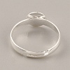 Adjustable Brass Finger Rings Components KK-WH0054-22A-S-2