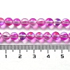 Synthetic Moonstone Beads Strands G-P528-J01-04-5