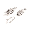 Tarnish Resistant 304 Stainless Steel Box Clasps LS-STAS-G229-03P-3