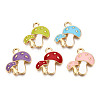 Alloy Enamel Pendants X-ENAM-T009-46-RS-1