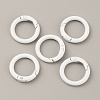 Spray Painted Alloy Spring Gate Rings FIND-WH0120-89A-09-1