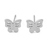 Non-Tarnish 304 Stainless Steel Stud Earrings EJEW-M242-03P-1