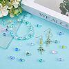 100Pcs 10 Colors Glass Beads G-SP0001-02-4