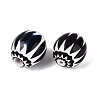 Handmade Millefiori Glass Barrel Beads LA-N002-17A-3
