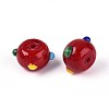 Handmade Lampwork Bumpy Beads LAMP-ZX003-07-02-3