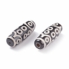 Tibetan Style 18-Eye dZi Beads TDZI-D008-17-3