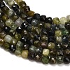 Natural Green Tourmaline Beads Strands GG-CBAA9B4-D01-02-3