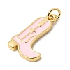 Brass Enamel Pendants KK-A296-51G-05-2