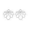 201 Stainless Steel Pendants X-STAS-N102-15P-1