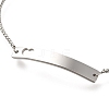 Non-Tarnish 304 Stainless Steel Box Chain Slider Bracelets LS-BJEW-M233-05P-2