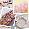 240Pcs 8 Styles Transparent Plastic Beads KY-BM0001-04-7