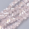 Electroplate Glass Beads Strands X-EGLA-J146-4mm-AB02-1