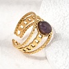 304 Stainless Steel Cuff Open Rings RJEW-F213-03G-08-2