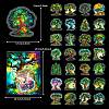 Magic Tree Series PET Waterproof Stickers PW-WG539EF-01-4