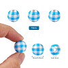Natural Wooden Beads WOOD-TAC0010-05F-8