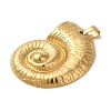 Ion Plating(IP) 304 Stainless Steel Pendants X-STAS-M017-09G-2