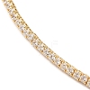 Rack Plating Brass Cubic Zirconia Elasticity Necklaces NJEW-S425-02G-3