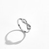 Anti-Tarnish Rhodium Plated 925 Sterling Silver Finger Rings RJEW-BB67007-7-2