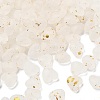 Frosted Transparent Acrylic Beads OACR-F013-10-1