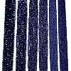 Electroplate Glass Beads Strands EGLA-A044-P4mm-A07-2