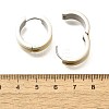 304 Stainless Steel Hoop Earrings for Women EJEW-C096-50GP-3