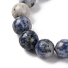 Natural Blue Spot Jasper Beads Stretch Bracelets BJEW-I319-01J-3