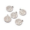 Non-Tarnish 201 Stainless Steel Pendants STAS-C057-23P-4