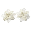 Plastic Glitter Artificial Flower LS-HJEW-R124-04-1