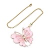 Butterfly Alloy Rhinestone Ceiling Fan Pull Chain Extenders FIND-JF00115-02-1