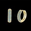 Trendy Brass Hoop Earrings EJEW-BB21072-G-7