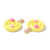 Opaque Resin Cabochons X-CRES-P023-03-4