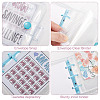 3-Ring 4 Inch PVC Mini Binder Savings Challenge DIY-WH0430-204C-6