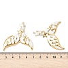 Ocean 304 Stainless Steel Enamel Pendants STAS-T076-08A-02G-3