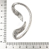 316 Surgical Stainless Steel Cuff Earrings EJEW-E300-04AS-01A-3