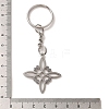 304 Stainless Steel Keychains KEYC-P019-02P-4