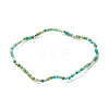 Gemstone Round Beaded Stretch Bracelet for Women BJEW-JB07748-5