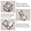 Tin Jewelry Box OBOX-WH0007-08-4