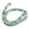 Natural Green Aventurine Beads Strands G-Q462-8mm-20A-4