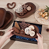 Wood Candle Holder AJEW-WH0796-02-2