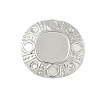 304 Stainless Steel Pendant Cabochon Settings STAS-D376-12P-1