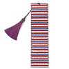 Flag Pattern DIY Diamond Painting Bookmark with Tassel Pendants Kits PW-WG16CC3-01-1