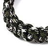 7 Inner Cores Polyester & Spandex Cord Braided Bracelets for Men Women BJEW-JB12571-02-3
