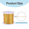 2 Rolls Round PET Metallic Thread MCOR-TADJ0001-01B-01-3