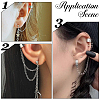 200Pcs 2 Colors Zinc Alloy Dreadlocks Beads Hair Decoration FIND-SC0020-35-6