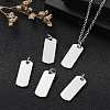 Anti-Tarnish 304 Stainless Steel Pendants STAS-I311-30P-7