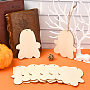 Unfinished Blank MDF Pendants Set for Painting Arts WOOD-WH20008-13A-5