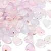 Frosted Transparent Acrylic Beads X1-OACR-F013-05-1