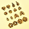 16Pcs 8 Styles Transparent Acrylic Pendants OACR-FS0004-06-7
